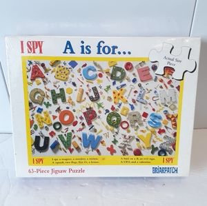 New Vintage 1995 I Spy Briarpatch 63 Piece Puzzle Factory Sealed Brand New